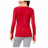 Women’s Long Sleeve T-Shirt Asics LS Winter 1/2 Zip Coral (Size l - us)
