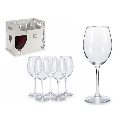 Set of cups Transparent Glass (6 pcs)