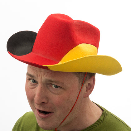 German Flag Cowboy Hat