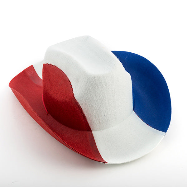French Flag Cowboy Hat