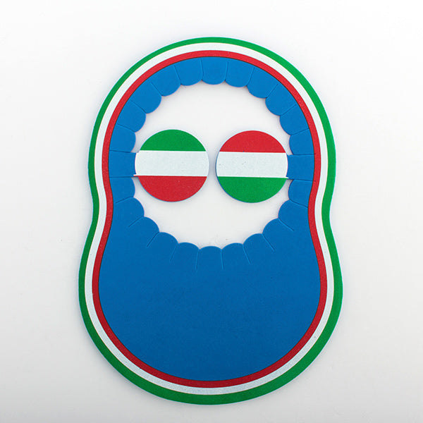 Italian Flag Visor