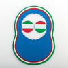 Italian Flag Visor