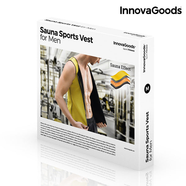 InnovaGoods Sauna Sports Vest for Men